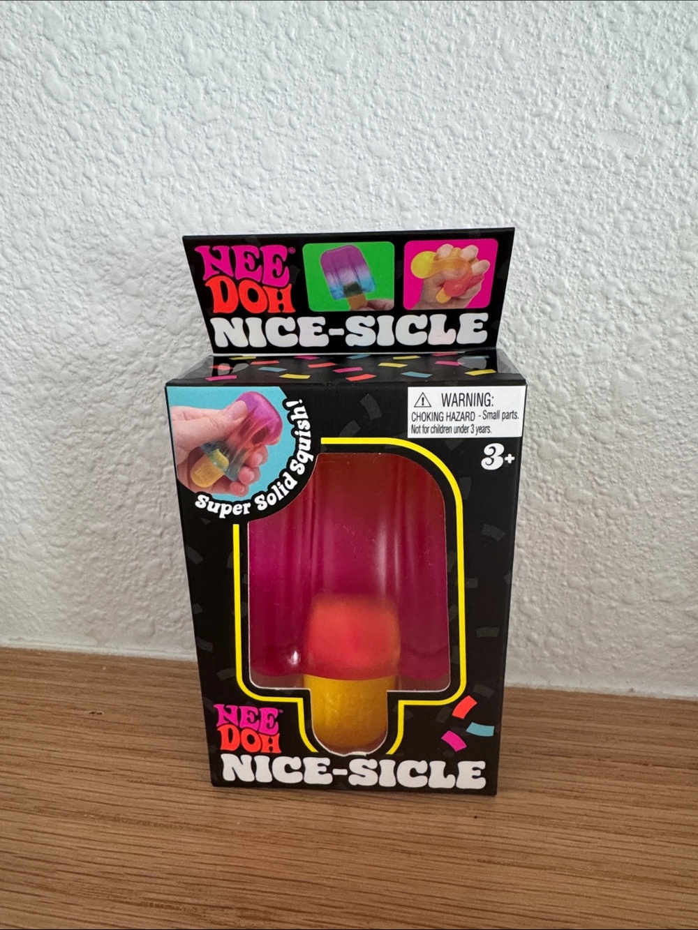 Needoh nicesicle in orange to pink